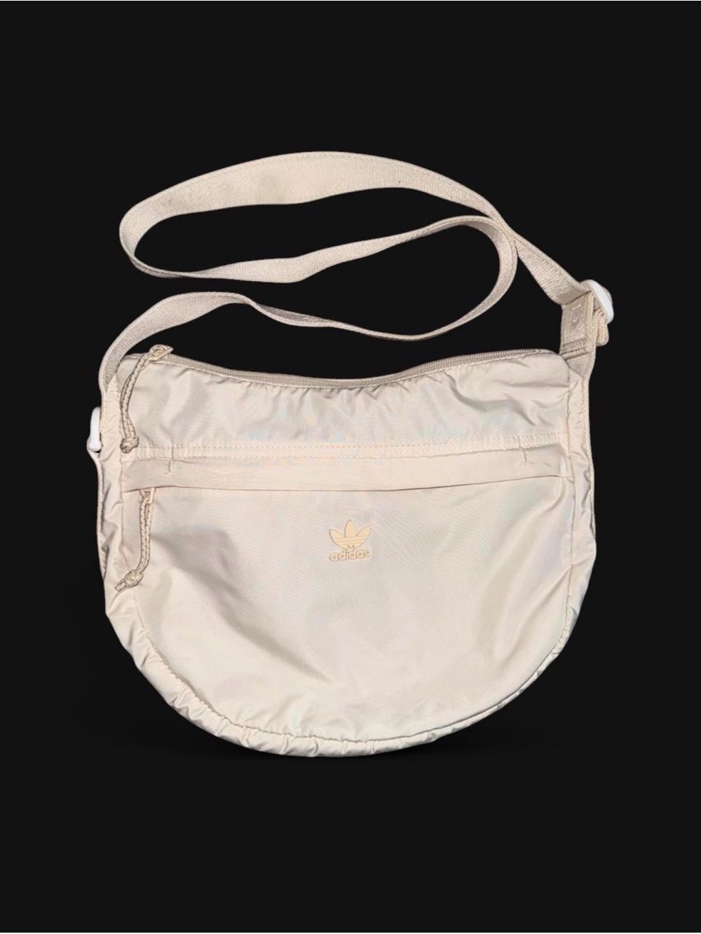SOLD OUT! Adida Cream Semi-Circle Crossbody Bag